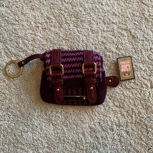 Juicy Couture Change Purse Keychain